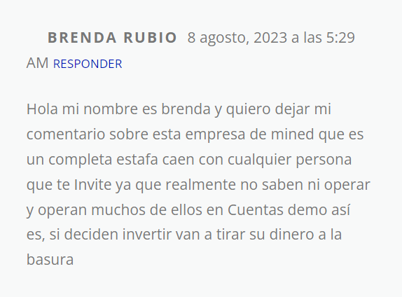 Mined opiniones