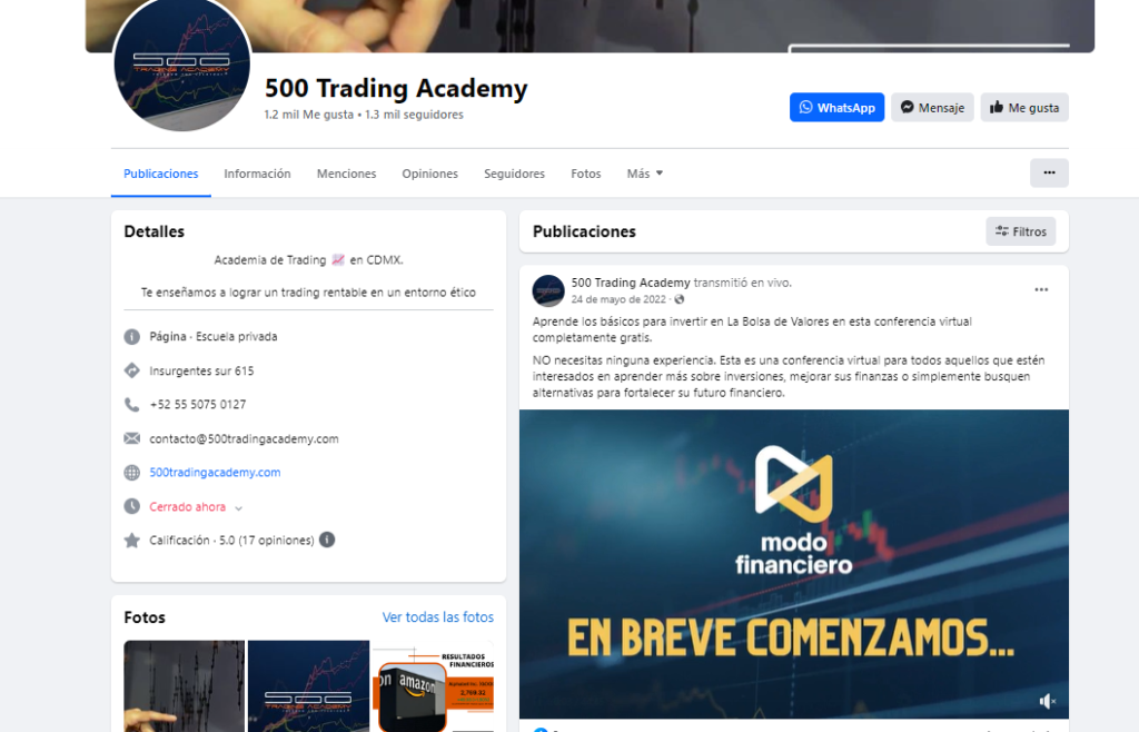 500 Trading Academy
